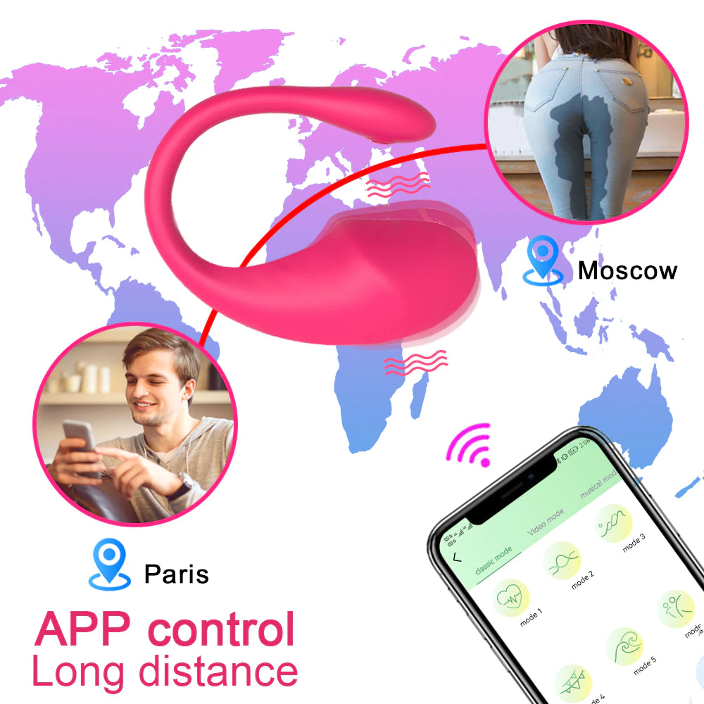 Wireless Bluetooth Vibrator for Women