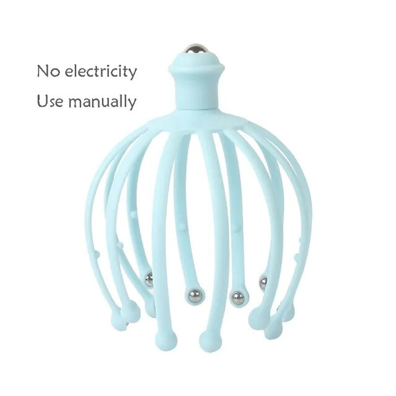 Electric Head Massager Scalp Hair Growth Head Relax Stress Relief