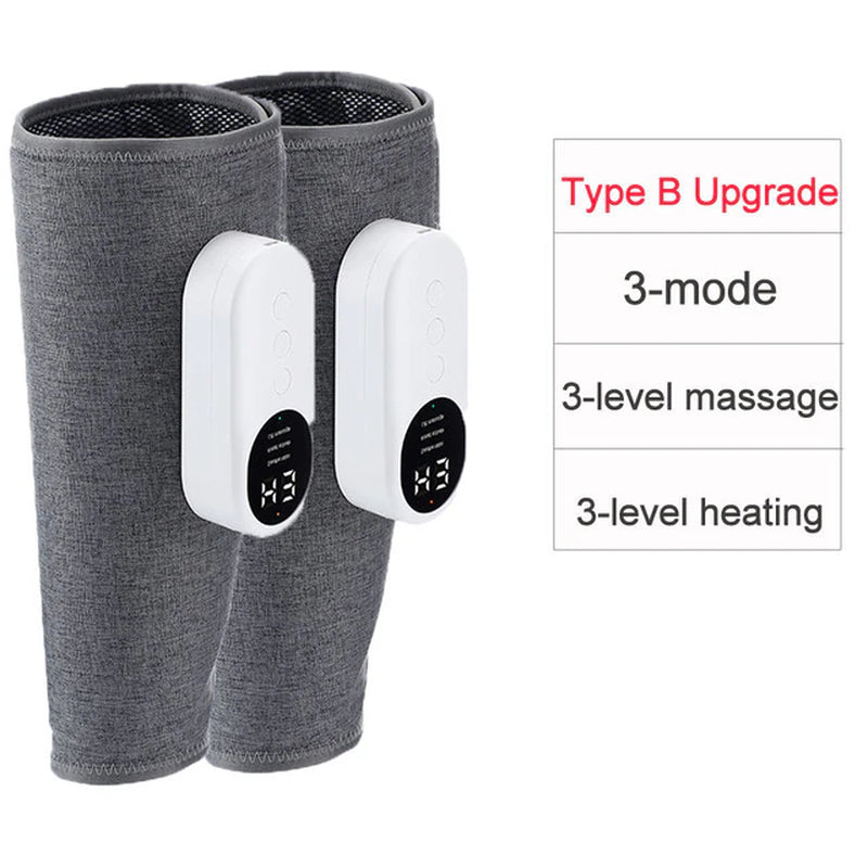 Revitalize and Relax with the 360° Air Pressure Calf Massager: A Presotherapy Machine Offering 3 Modes for Foot and Leg Muscle Relief, Enhanced Blood Circulation, and Pain Alleviation