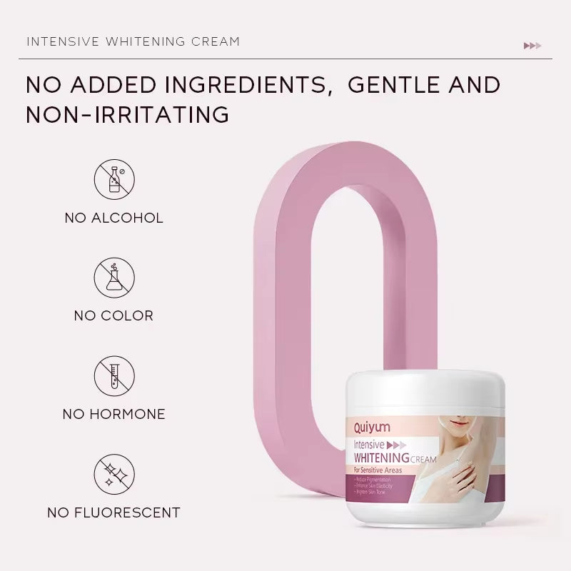 Transform Your Skin with Our Whitening Cream for Underarm and Intimate Area Lightening - Perfect Moisturizer for Women!