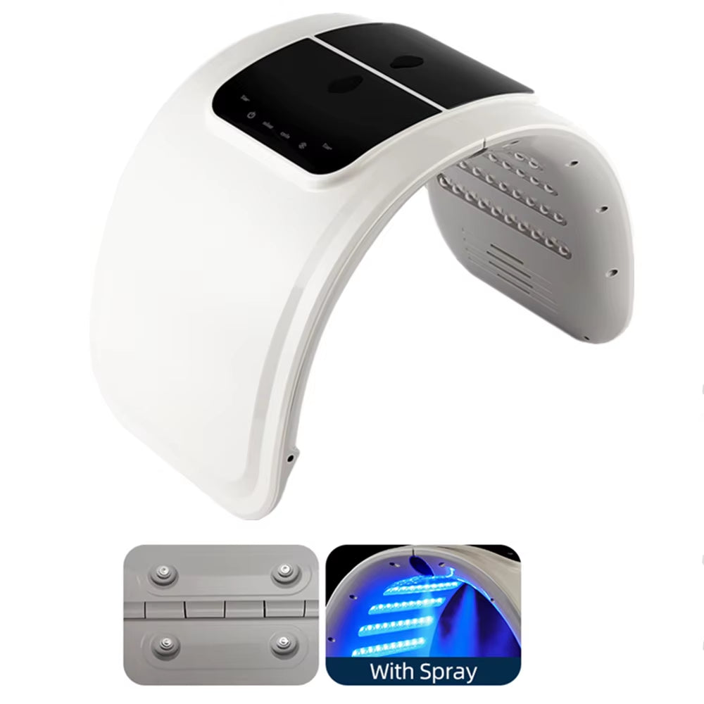 Transform Your Skin with the 7 Colors LED Photon Machine - Nano Spray Face & Body Rejuvenation for Home Use