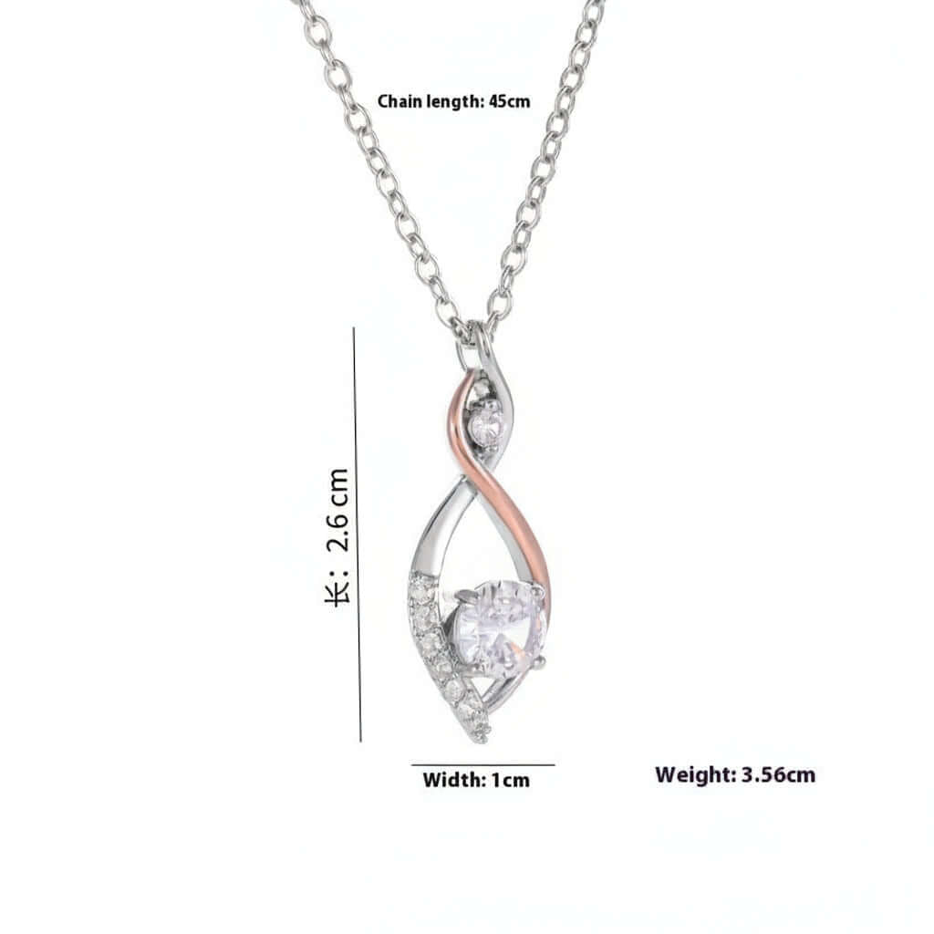 Elevate Your Style with the Two-Tone Smart Necklace – A Chic Blend of Elegance and Modern Design