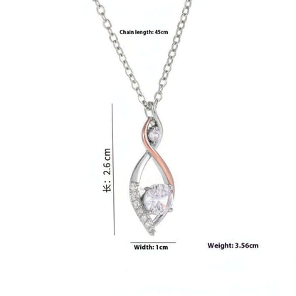Elevate Your Style with the Two-Tone Smart Necklace – A Chic Blend of Elegance and Modern Design