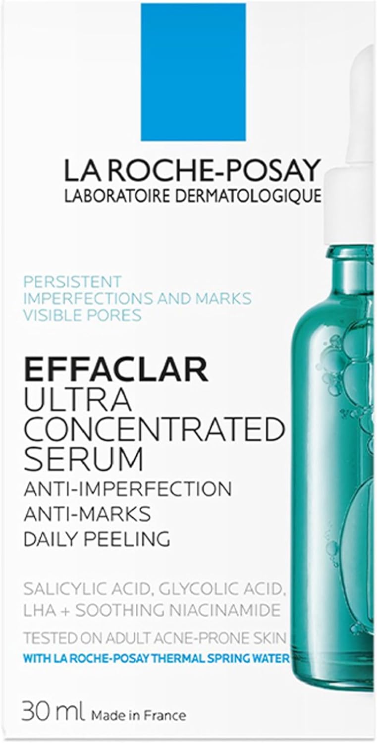 Transform Your Skin with La Roche-Posay Effaclar Ultra Concentrated Serum - Perfect for Acne-Prone Skin, 30Ml