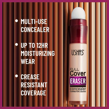 Illuminate Your Skin with Our New Long-Lasting Sponge Head Concealer – Perfect for Hiding Dark Circles, Freckles, Acne, Pigmentation, and Blemishes!
