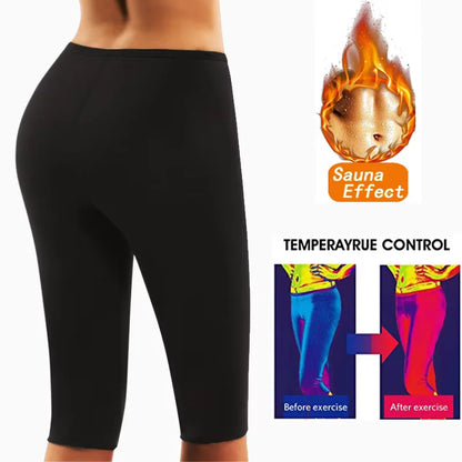 Elevate Your Workout with Women's Neoprene Sauna Slimming Pants - Achieve Your Weight Loss Goals in Style!