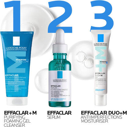 Transform Your Skin with La Roche-Posay Effaclar Ultra Concentrated Serum - Perfect for Acne-Prone Skin, 30Ml