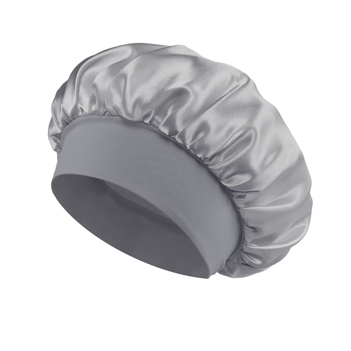 Luxurious 1Pcs Soft Silk Satin Lined Bonnet - Perfect for Sleep, Shower, and Hair Care!