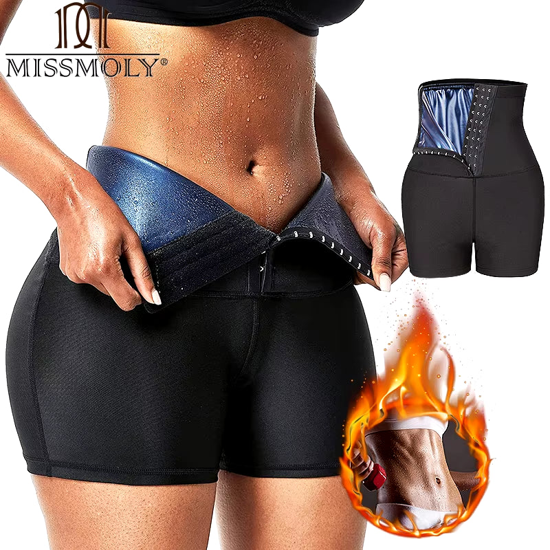 Transform Your Workout with MISSMOLY Hot Sweat Sauna Panties - The Ultimate Body Shaper for Weight Loss and Tummy Control