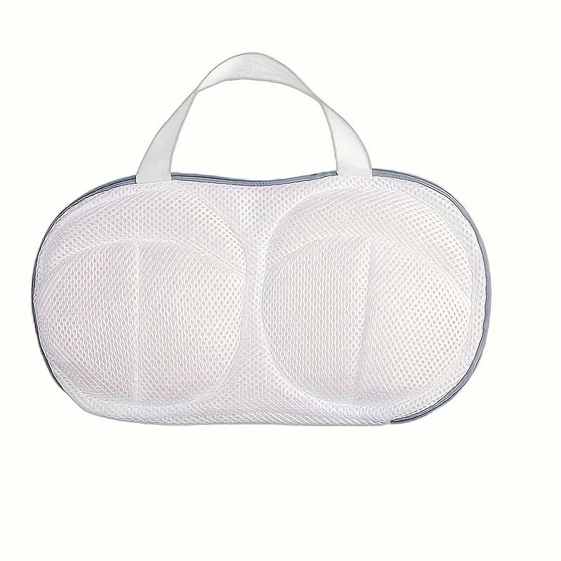 Protect Your Lingerie with Our Foldable Mesh Bra Wash Bag - Ideal for Safe Washing and Travel!