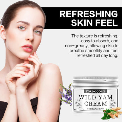 Revitalize Your Skin with Wild Yam Cream - Hormonal Balance & Radiant Glow for Women