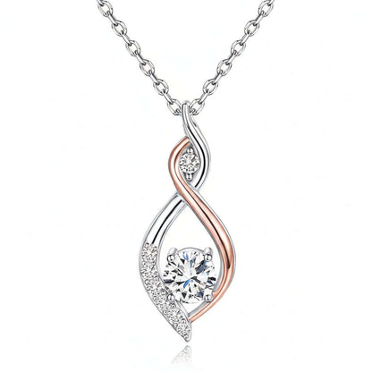 Elevate Your Style with the Two-Tone Smart Necklace – A Chic Blend of Elegance and Modern Design