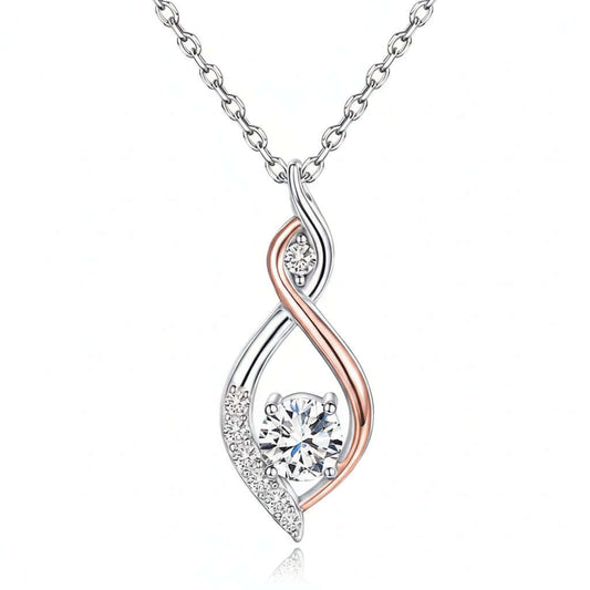 Elevate Your Style with the Two-Tone Smart Necklace – A Chic Blend of Elegance and Modern Design