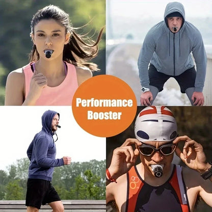 Breathing Trainer Abdominal Respiratory Muscles Compact Silicone Breathing Exercise