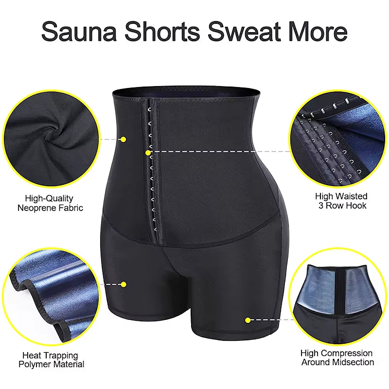 Transform Your Workout with MISSMOLY Hot Sweat Sauna Panties - The Ultimate Body Shaper for Weight Loss and Tummy Control