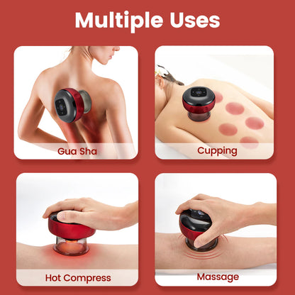 Electric Vacuum Cupping Massage Body Cups 