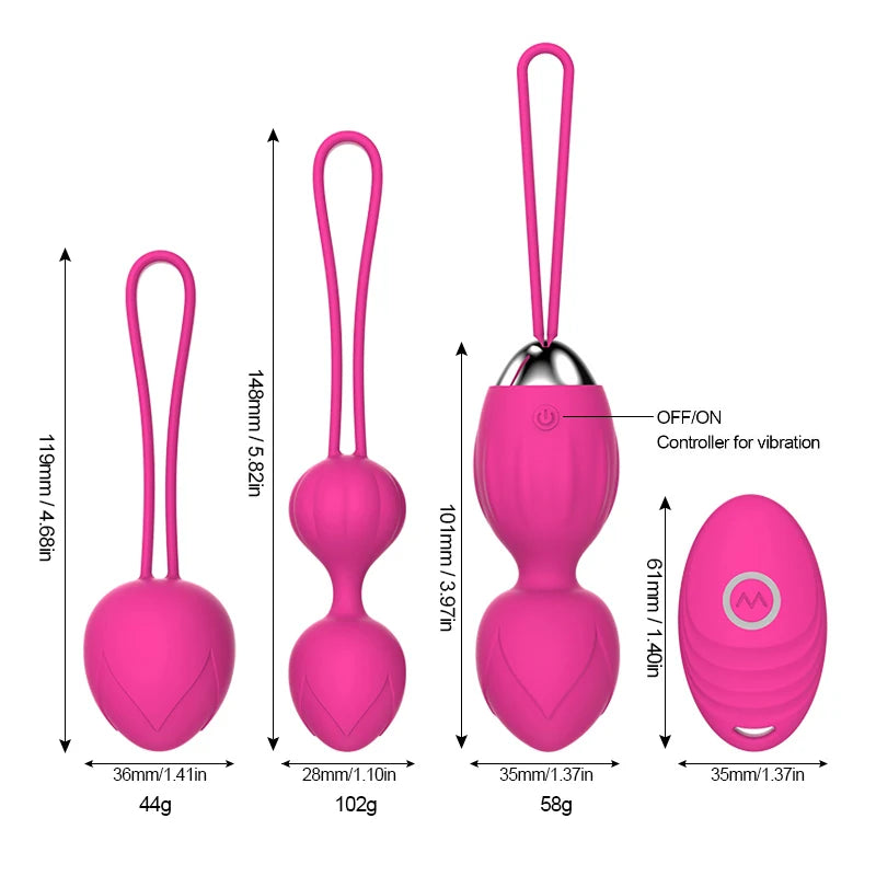 Safe Silicone Smart Ball Kegel Ball Vagina Tighten Exercise 