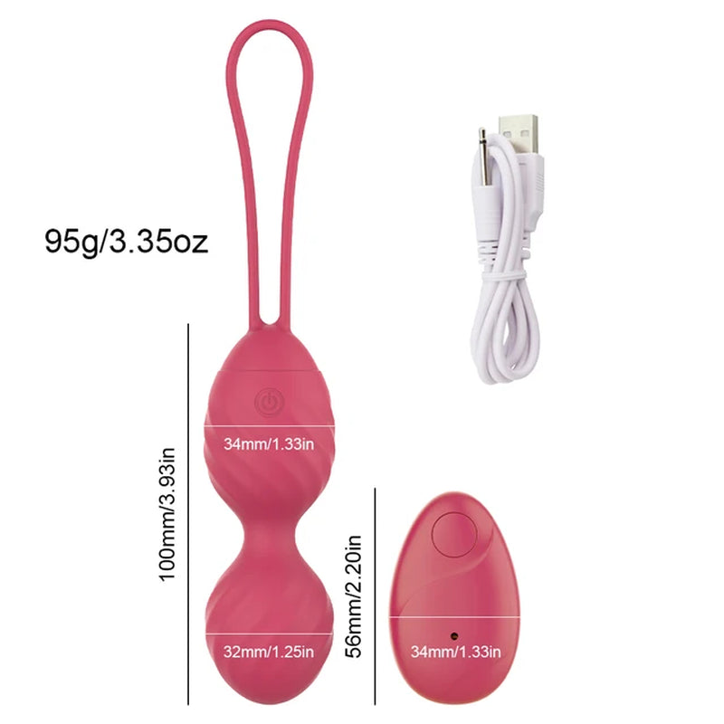 Safe Silicone Smart Ball Kegel Ball Vagina Tighten Exercise 