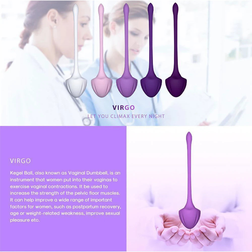 Kegel Exercise Set for Women Tightening, Pelvic Muscle 