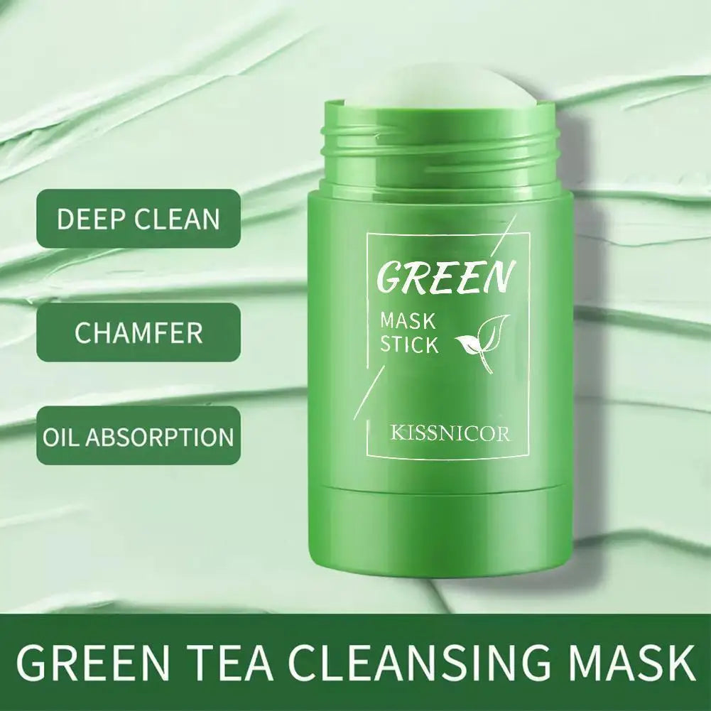 Face  Cleansing Stick Mask Smear Acne Shrink 