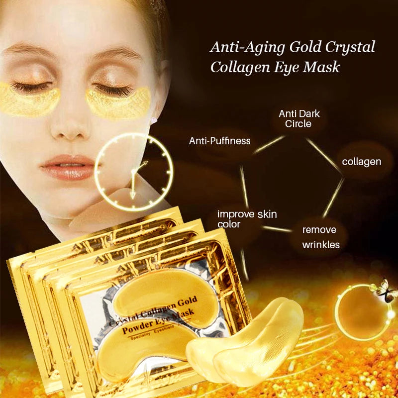  Crystal Collagen Gold Eye Mask