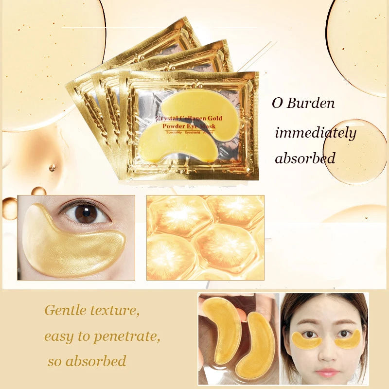  Crystal Collagen Gold Eye Mask