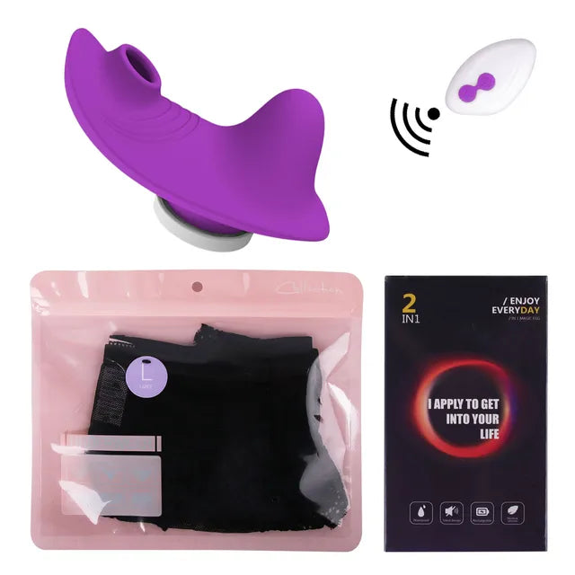 Vibrator for Women Remote Control with Sexy Panties 