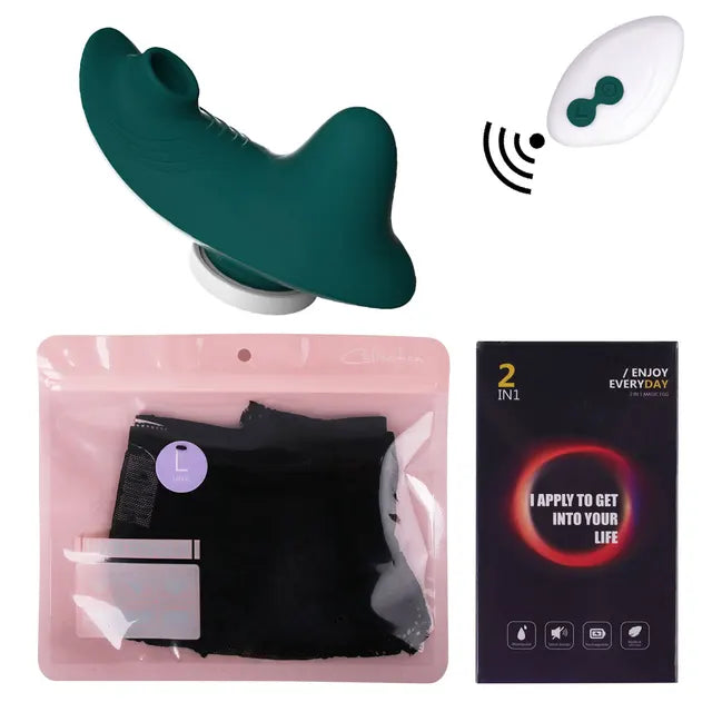 Vibrator for Women Remote Control with Sexy Panties 