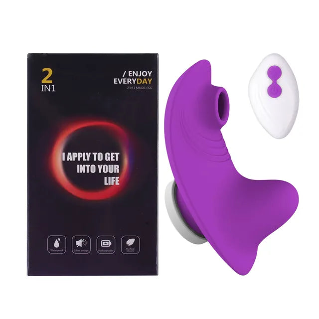 Vibrator for Women Remote Control with Sexy Panties 