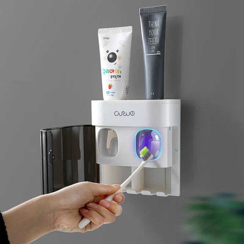 Wall Mounted Automatic Toothpaste Squeezer 