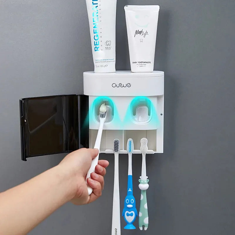 Wall Mounted Automatic Toothpaste Squeezer 