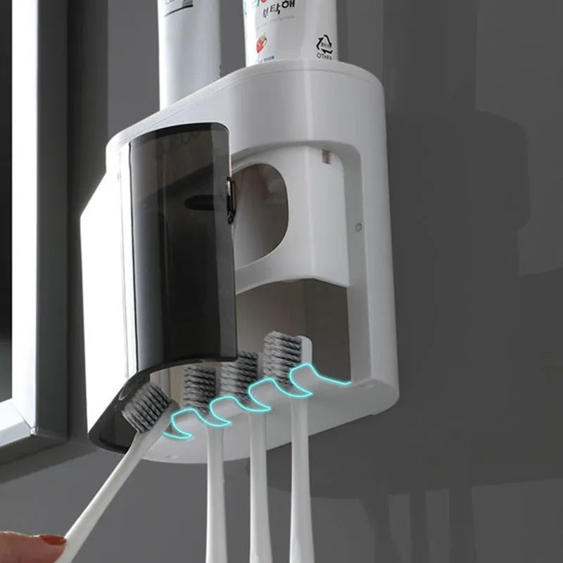 Wall Mounted Automatic Toothpaste Squeezer 