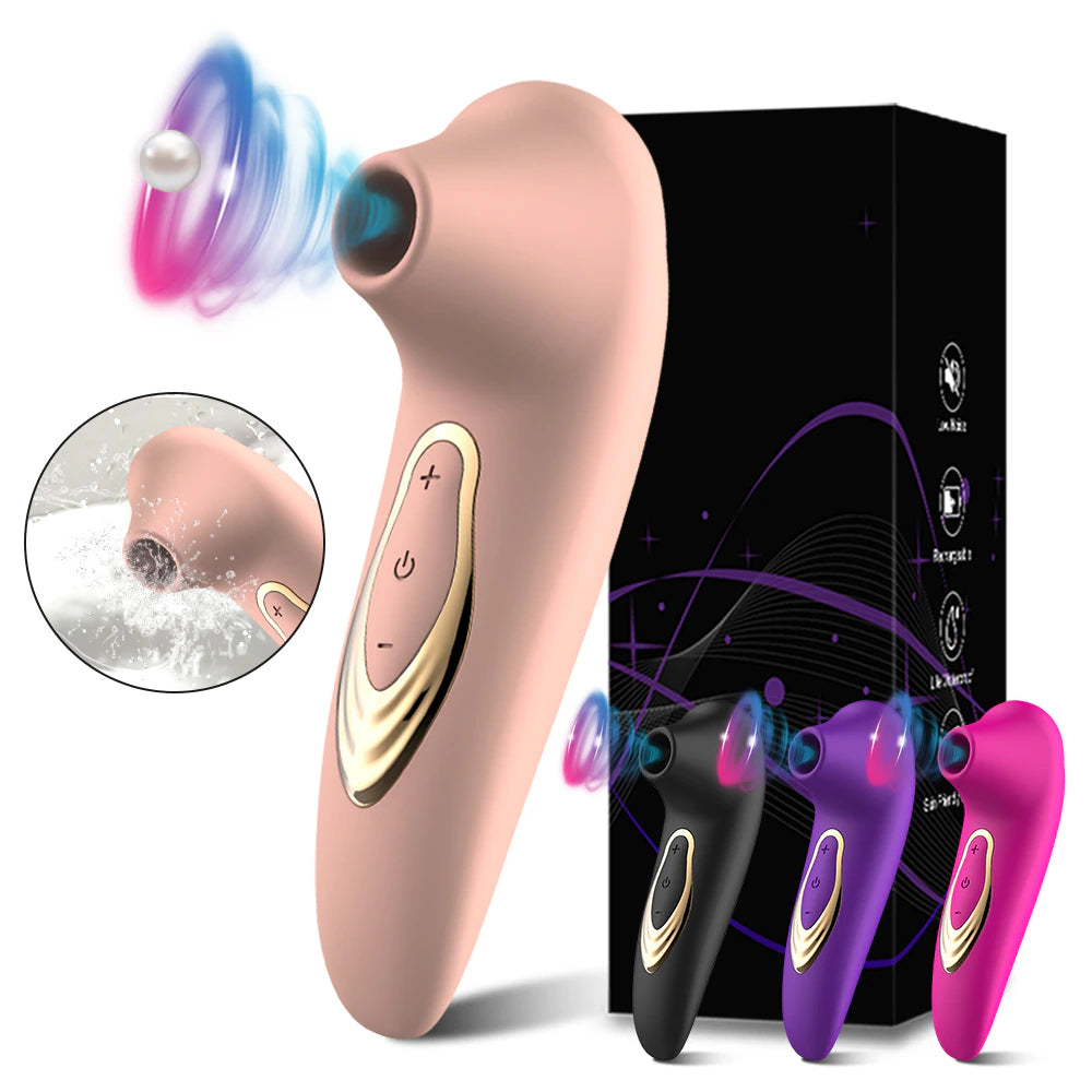  Sucker Vibrator for Women 