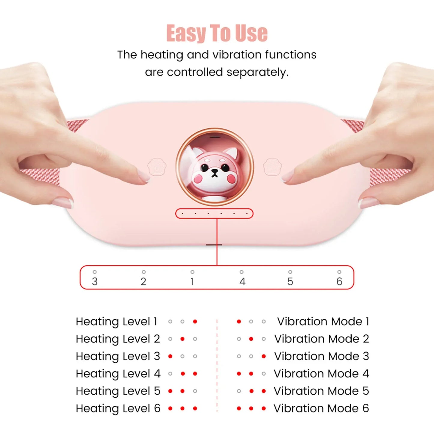 Portable Menstrual Heat Massager: Your Solution for Period Pain Relief Portable 