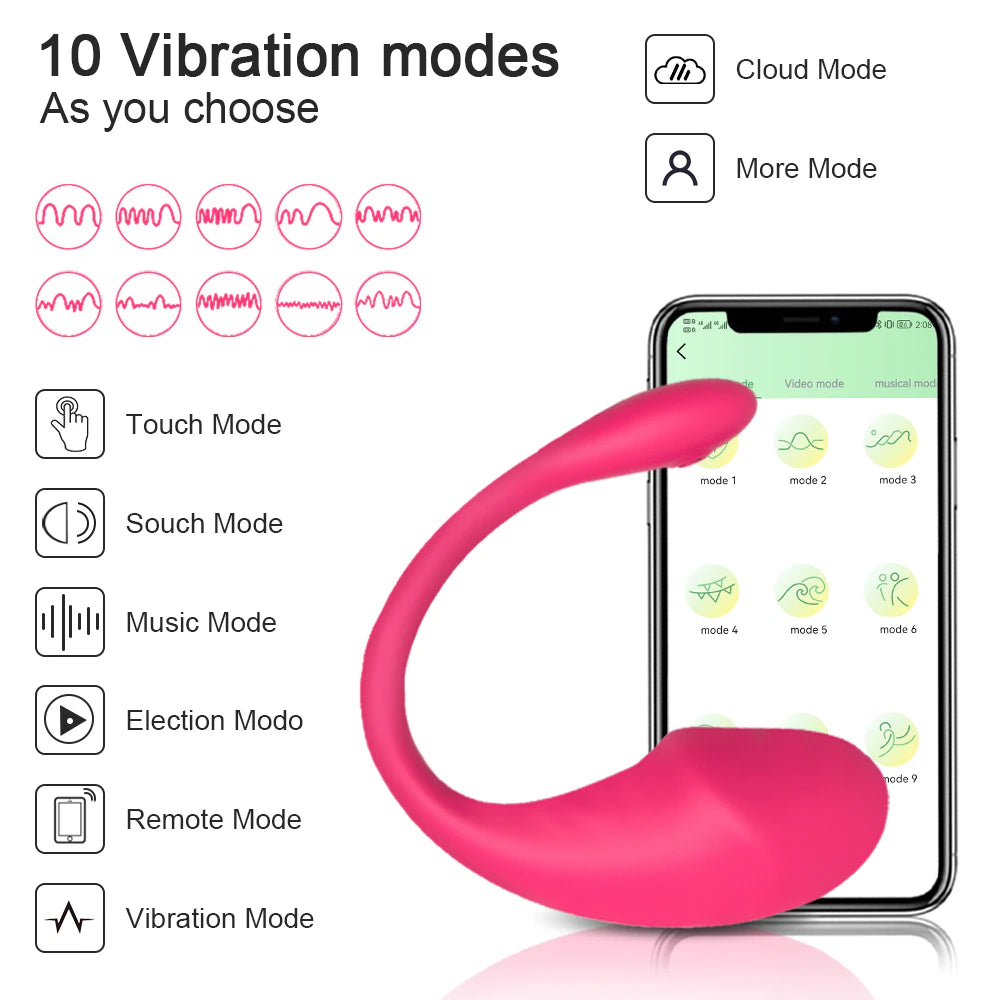 Wireless Bluetooth Vibrator for Women 