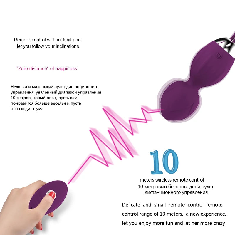 Safe Silicone Smart Ball Kegel Ball Vagina Tighten Exercise 