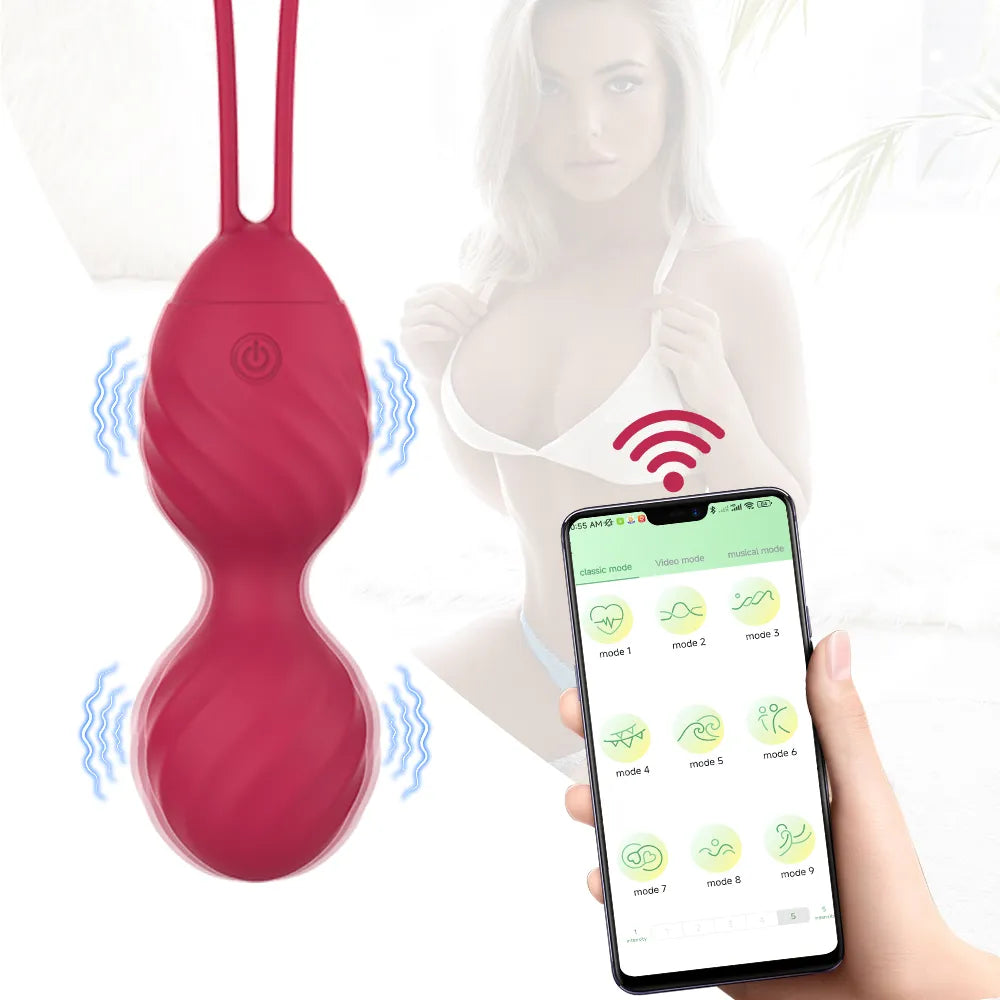 Safe Silicone Smart Ball Kegel Ball Vagina Tighten Exercise 